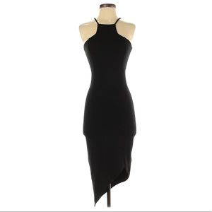 Express: Black Midi Cocktail Dress